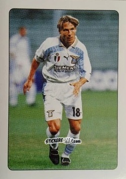 Figurina Pavel Nedved - i 100 Re del Calcio 1998 n. 63 - Edigamma
