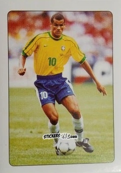 Figurina Rivaldo - i 100 Re del Calcio 1998 n. 76 - Edigamma