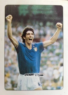 Cromo Paolo Rossi - i 100 Re del Calcio 1998 n. 81 - Edigamma