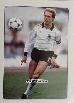 Cromo Karl-Heinz Rumenigge - i 100 Re del Calcio 1998 n. 83 - Edigamma