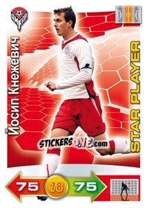 Sticker Card 15 - Russian Football Premier League 2011-2012. Adrenalyn XL - Panini