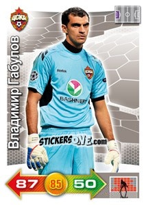 Sticker Card 254 - Russian Football Premier League 2011-2012. Adrenalyn XL n. 254 - Panini