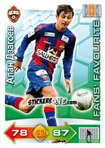 Sticker Card 276 - Russian Football Premier League 2011-2012. Adrenalyn XL - Panini