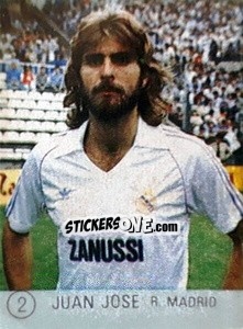 Sticker Juan José - Seleccion de Futbol Liga Espanola 1983 n. 2 - MATEO MIRETE