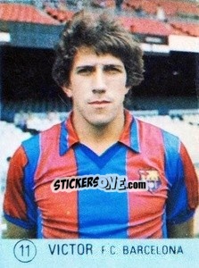 Figurina Victor - Seleccion de Futbol Liga Espanola 1983 n. 11 - MATEO MIRETE
