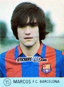 Sticker Marcos - Seleccion de Futbol Liga Espanola 1983 n. 15 - MATEO MIRETE