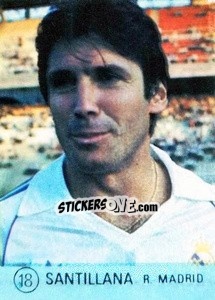 Sticker Santillana - Seleccion de Futbol Liga Espanola 1983 - MATEO MIRETE