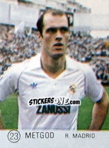 Figurina Metgod - Seleccion de Futbol Liga Espanola 1983 n. 23 - MATEO MIRETE