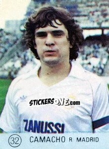 Sticker Camacho - Seleccion de Futbol Liga Espanola 1983 - MATEO MIRETE