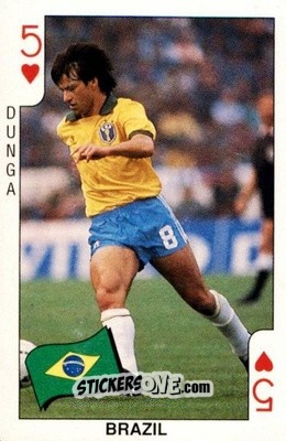 Sticker Dunga - World Cup 1990 n. H5 - DANDY GUM