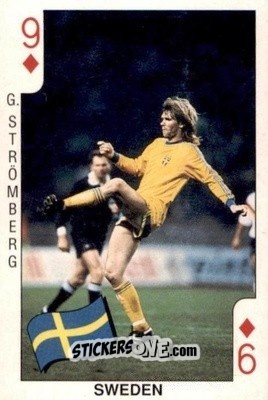 Sticker Glenn Peter Stromberg - World Cup 1990 n. D9 - DANDY GUM
