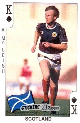 Sticker Alex McLeish - World Cup 1990 n. SK - DANDY GUM