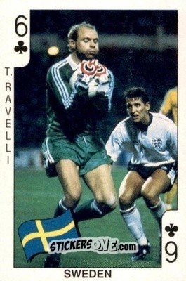 Sticker Thomas Ravelli - World Cup 1990 n. C6 - DANDY GUM