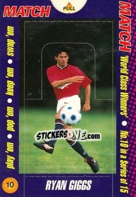 Sticker Ryan Giggs - World Class Winners 1996 - MATCH
