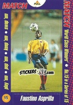 Sticker Tino Asprilla