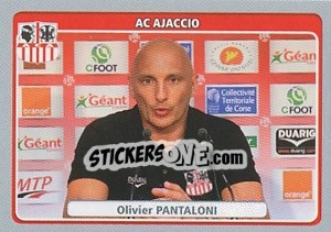 Sticker Olivier Pantaloni - FOOT 2011-2012 n. 4 - Panini