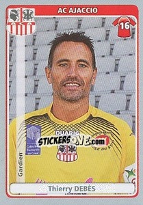 Sticker Thierry Debès - FOOT 2011-2012 n. 5 - Panini