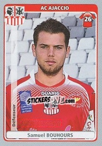 Sticker Samuel Bouhours - FOOT 2011-2012 n. 7 - Panini