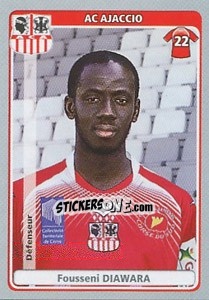 Sticker Fousseni Diawara - FOOT 2011-2012 n. 8 - Panini