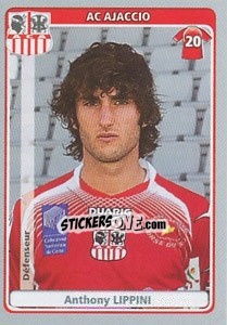 Sticker Anthony Lippini - FOOT 2011-2012 n. 9 - Panini