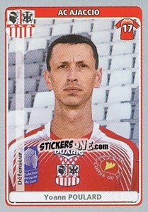 Sticker Yoann Poulard - FOOT 2011-2012 n. 10 - Panini