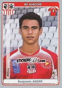 Sticker Benjamin André - FOOT 2011-2012 n. 11 - Panini
