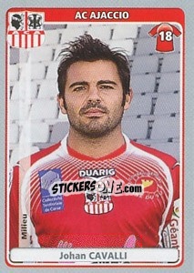 Sticker Johan Cavalli - FOOT 2011-2012 n. 12 - Panini