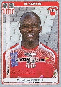Sticker Christian Kinkela - FOOT 2011-2012 n. 13 - Panini
