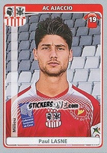 Figurina Paul Lasne - FOOT 2011-2012 - Panini