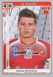 Figurina Mehdi Mostefa - FOOT 2011-2012 - Panini