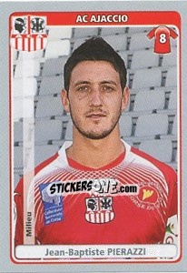 Sticker Jean-Baptiste Pierazzi - FOOT 2011-2012 n. 18 - Panini