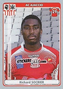 Figurina Richard Socrier - FOOT 2011-2012 n. 24 - Panini