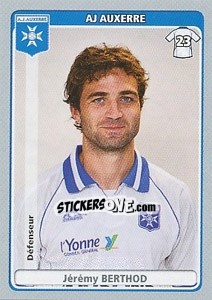 Sticker Jérémy Berthod - FOOT 2011-2012 n. 31 - Panini