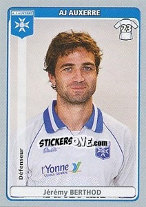 Figurina Jérémy Berthod - FOOT 2011-2012 - Panini