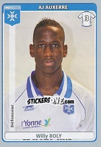 Sticker Willy Boly - FOOT 2011-2012 n. 32 - Panini