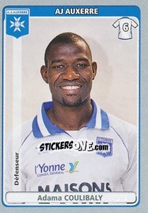 Sticker Adama Coulibaly - FOOT 2011-2012 - Panini