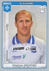 Cromo Stéphane Grichting - FOOT 2011-2012 - Panini