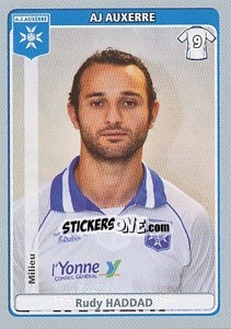 Sticker Rudy Haddad - FOOT 2011-2012 n. 40 - Panini