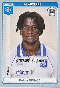 Sticker Delvin Ndinga - FOOT 2011-2012 n. 41 - Panini