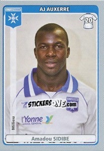 Cromo Amadou Sidibe - FOOT 2011-2012 - Panini