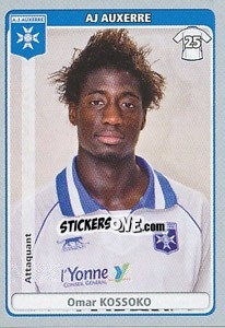 Cromo Omar Kossoko - FOOT 2011-2012 n. 46 - Panini
