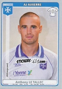 Sticker Anthony Le Tallec - FOOT 2011-2012 - Panini