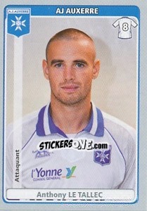 Sticker Anthony Le Tallec - FOOT 2011-2012 n. 47 - Panini