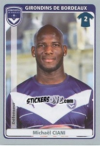 Sticker Michaël Ciani - FOOT 2011-2012 n. 58 - Panini
