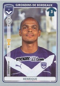 Sticker Henrique - FOOT 2011-2012 n. 59 - Panini