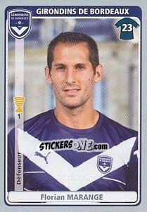 Sticker Florian Marange - FOOT 2011-2012 - Panini