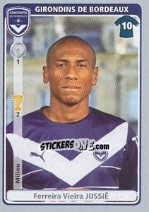 Sticker Ferreira Vieira Jussiê - FOOT 2011-2012 n. 66 - Panini