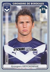 Cromo Grzegorz Krychowiak - FOOT 2011-2012 - Panini