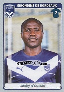 Figurina Landry N'Guemo - FOOT 2011-2012 n. 68 - Panini