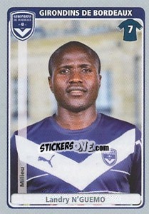 Cromo Landry N'Guemo - FOOT 2011-2012 - Panini